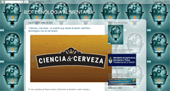 Desktop Screenshot of biotecnologiaalimentaria.blogspot.com