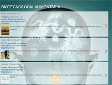 Tablet Screenshot of biotecnologiaalimentaria.blogspot.com