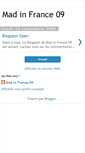 Mobile Screenshot of madinfrance09.blogspot.com