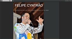 Desktop Screenshot of felipecyntrao.blogspot.com