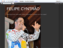 Tablet Screenshot of felipecyntrao.blogspot.com