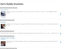 Tablet Screenshot of kariskuddlykreations.blogspot.com