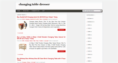 Desktop Screenshot of changingtabledresser.blogspot.com