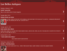 Tablet Screenshot of lesbellesantiques.blogspot.com