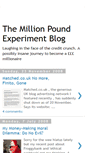 Mobile Screenshot of millionpoundexperiment.blogspot.com