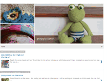 Tablet Screenshot of poppystreet.blogspot.com