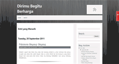 Desktop Screenshot of dirimuu.blogspot.com