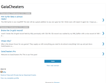Tablet Screenshot of gaiacheaters.blogspot.com