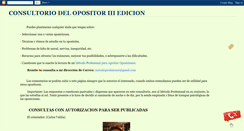 Desktop Screenshot of opoconsultorio.blogspot.com