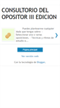 Mobile Screenshot of opoconsultorio.blogspot.com