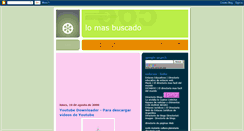 Desktop Screenshot of lomasbuscadisimo.blogspot.com