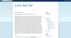 Desktop Screenshot of loveaajkal6.blogspot.com