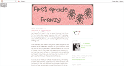 Desktop Screenshot of first-grade-frenzy.blogspot.com