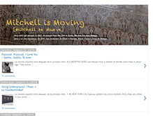 Tablet Screenshot of mitchellismoving.blogspot.com