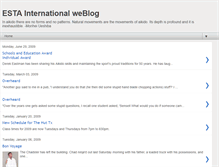 Tablet Screenshot of esta-international.blogspot.com