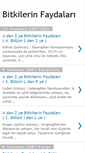 Mobile Screenshot of bitkilerinfaydalari.blogspot.com