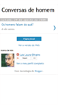 Mobile Screenshot of conversasdehomem.blogspot.com