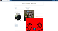 Desktop Screenshot of idiomsfrombrazil.blogspot.com