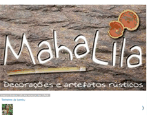 Tablet Screenshot of mahalilaartefatos.blogspot.com