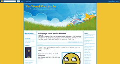 Desktop Screenshot of al-abidah.blogspot.com