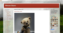 Desktop Screenshot of mekarebears.blogspot.com