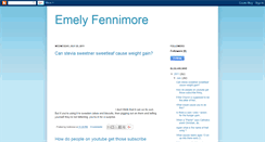 Desktop Screenshot of emelyfennimore.blogspot.com