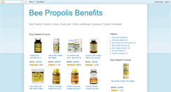 Desktop Screenshot of beepropolisbenefits.blogspot.com