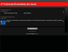 Tablet Screenshot of ciclorutaenoturista2011.blogspot.com