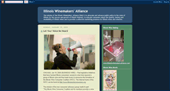 Desktop Screenshot of illinoiswinemakersalliance.blogspot.com