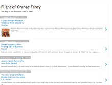 Tablet Screenshot of flightoforangefancy.blogspot.com