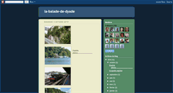 Desktop Screenshot of la-balade-de-dyade.blogspot.com