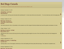 Tablet Screenshot of bedbugscanada.blogspot.com