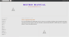 Desktop Screenshot of metroworld.blogspot.com