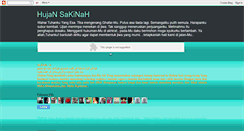 Desktop Screenshot of hujansakinah.blogspot.com