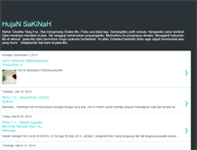Tablet Screenshot of hujansakinah.blogspot.com