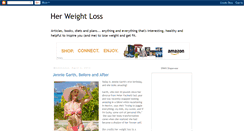 Desktop Screenshot of herweightloss.blogspot.com