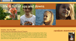 Desktop Screenshot of our-ups-and-downs.blogspot.com