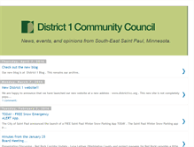Tablet Screenshot of district1council.blogspot.com