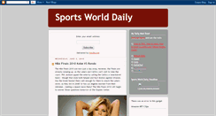 Desktop Screenshot of 24hrsports.blogspot.com