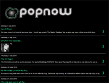 Tablet Screenshot of popnowculture.blogspot.com