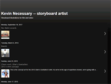 Tablet Screenshot of necessaryart.blogspot.com