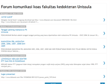 Tablet Screenshot of koas-unissula.blogspot.com