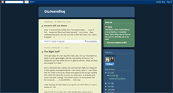 Desktop Screenshot of glojeansblog.blogspot.com