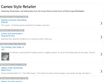 Tablet Screenshot of cameostyleretailer.blogspot.com