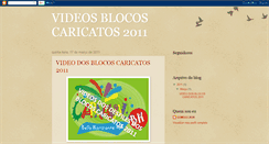 Desktop Screenshot of blocos2011.blogspot.com