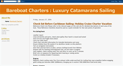 Desktop Screenshot of luxurybareboatcharters.blogspot.com