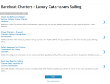 Tablet Screenshot of luxurybareboatcharters.blogspot.com