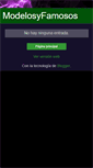 Mobile Screenshot of modelosyfamosos.blogspot.com