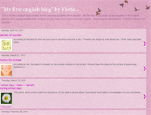 Tablet Screenshot of florie-roisin.blogspot.com