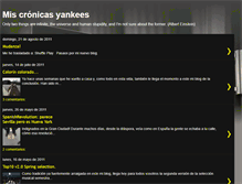 Tablet Screenshot of cronicasyankees.blogspot.com